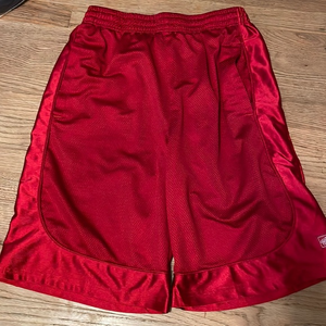 Basketball shorts shaka wear‎ size small Red